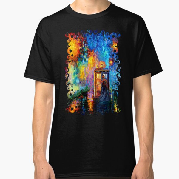 Mysterious Man at beautiful Rainbow Place Classic T-Shirt