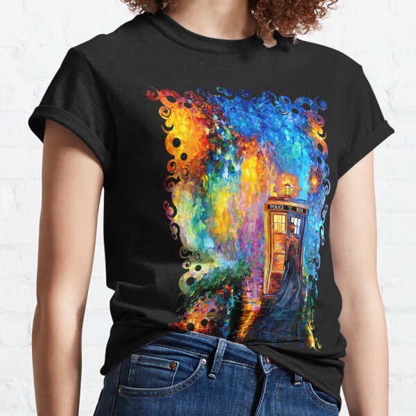 Mysterious Man at beautiful Rainbow Place Classic T-Shirt
