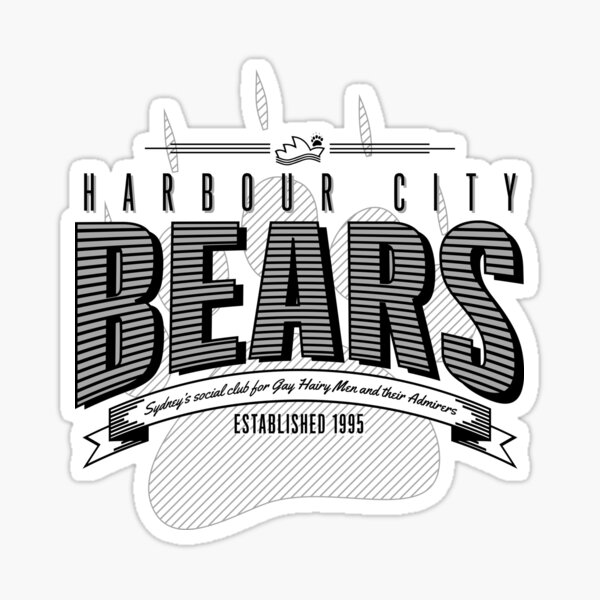 HCB Bar-bear-shop Sticker