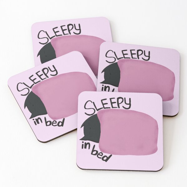 Item preview, Sleepy in bed designed and sold by Scarlet Sung.