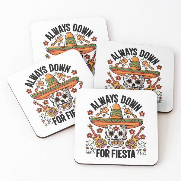 Item preview, Cinco De Mayo Sugar Skull Down For Fiesta designed and sold by GravitiTees.