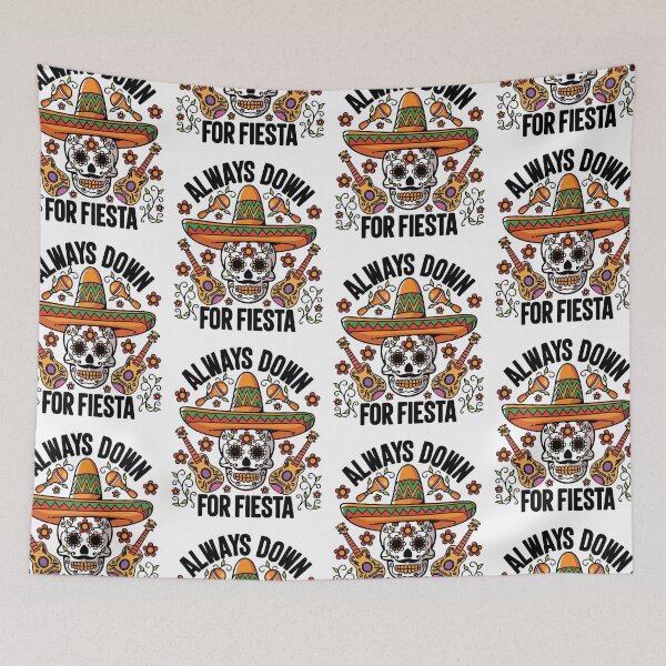 Item preview, Cinco De Mayo Sugar Skull Down For Fiesta designed and sold by GravitiTees.