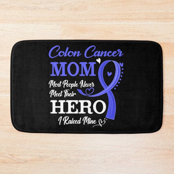 Item preview, Proud Colon Cancer Mom Most People Never Meet Their Hero I Raised Mine Colon Cancer Awareness designed and sold by Kohend.