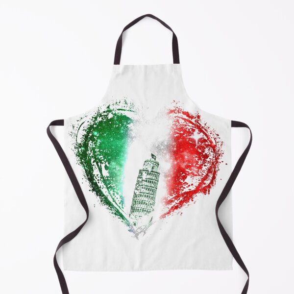 Item preview, Italy Flag Heart Splash Pisa Tower Roma designed and sold by Jolly-Yosei.