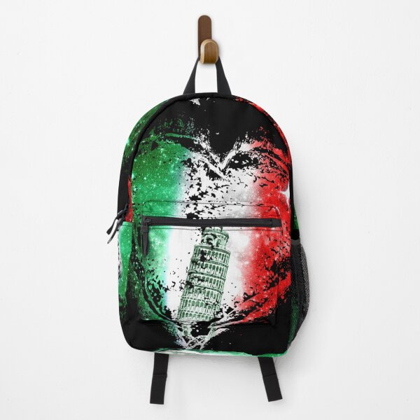 Item preview, Italy Flag Heart Splash Pisa Tower Roma designed and sold by Jolly-Yosei.