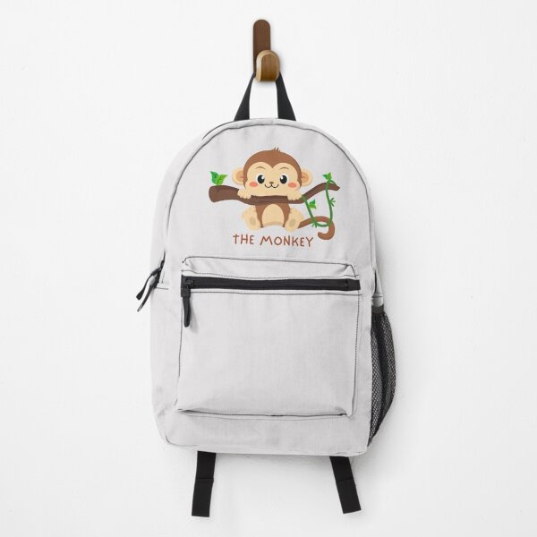 Item preview, Cute baby monkey hanging on the tree designed and sold by Mount Rock.