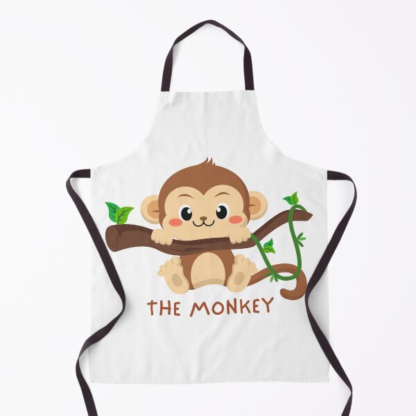 Item preview, Cute baby monkey hanging on the tree designed and sold by Mount Rock.