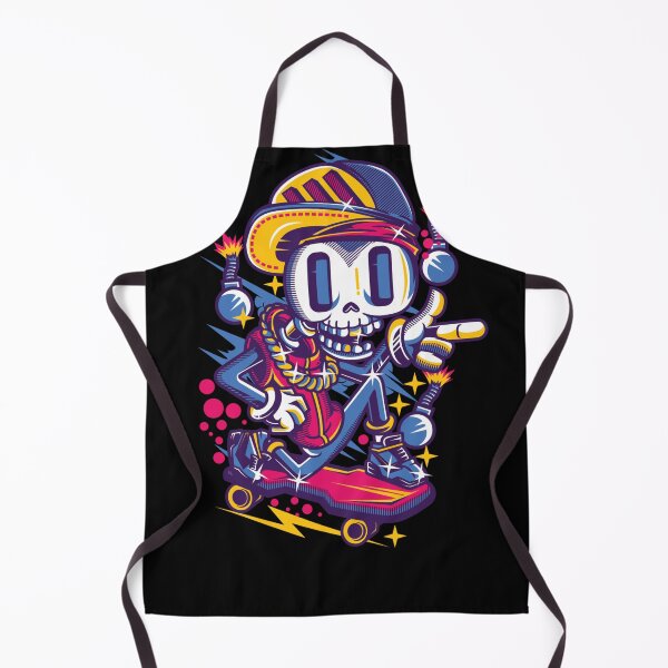 Item preview, Skeleton Skull Skateboard Bomb - Graffiti Style - Skater designed and sold by Stephen Scharf.