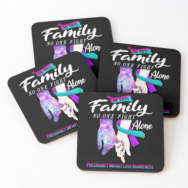 Item preview, In This Family No One Fights Alone Pregnancy Infant Loss Awareness designed and sold by Mnrshirley.
