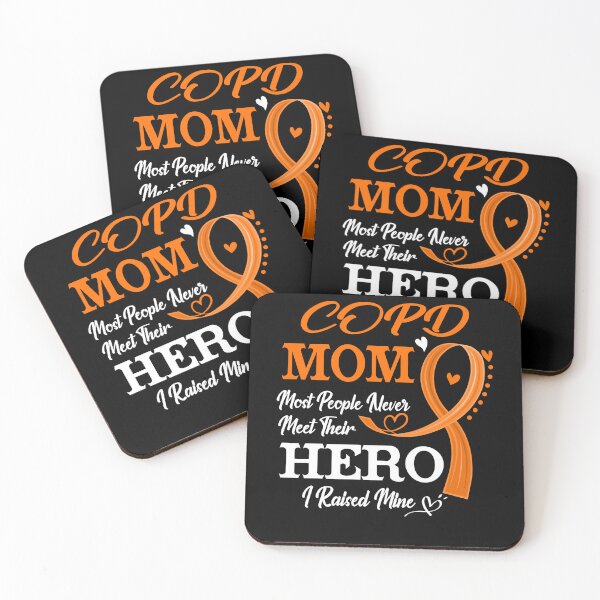 Item preview, Proud COPD Mom Most People Never Meet Their Hero I Raised Mine COPD Awareness designed and sold by Kohend.
