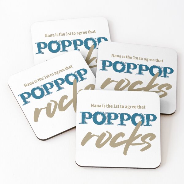 Item preview, Poppop rocks! designed and sold by Cane & Abel Creations ..