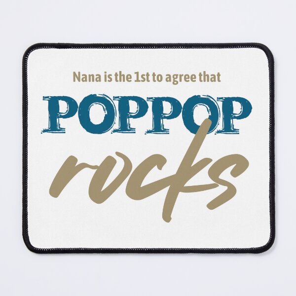 Item preview, Poppop rocks! designed and sold by Cane & Abel Creations ..
