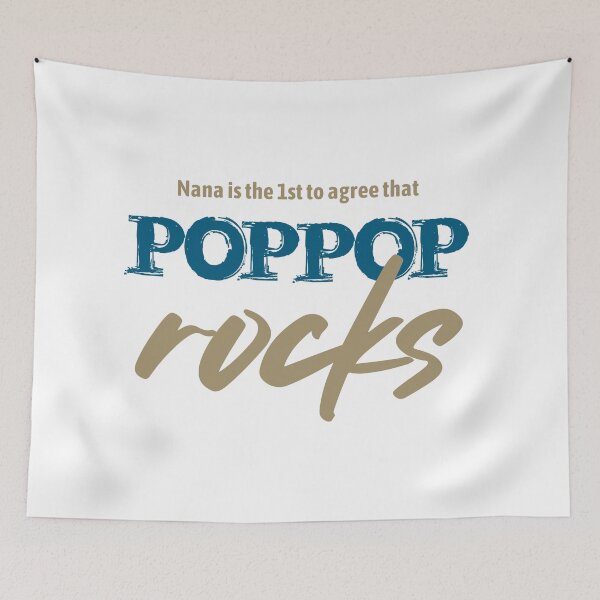 Item preview, Poppop rocks! designed and sold by Cane & Abel Creations ..