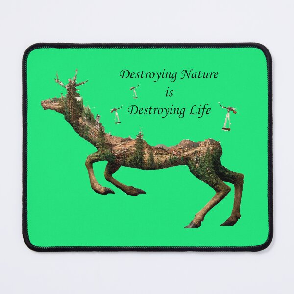 Item preview, Destroying nature is destroying life designed and sold by EDDANI.