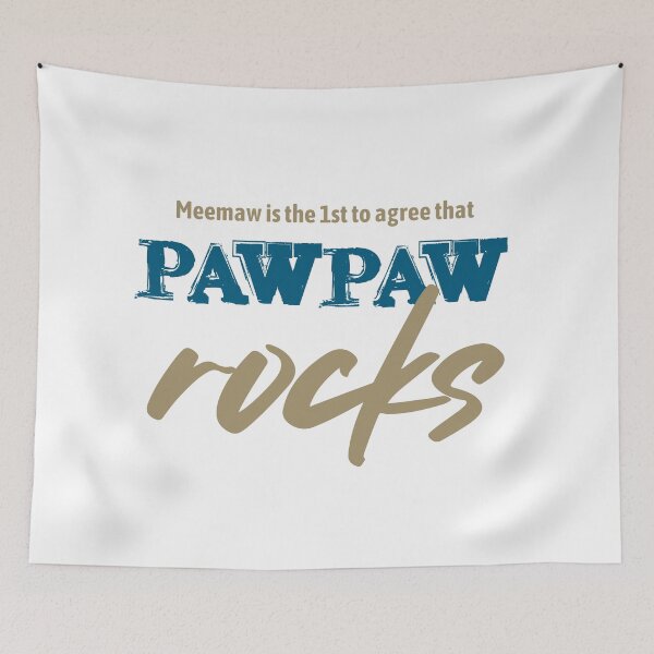Item preview, Pawpaw rocks! designed and sold by Cane & Abel Creations ..