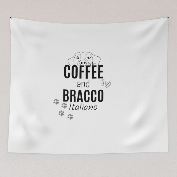 Item preview, Coffee and bracco italiano designed and sold by Wild-Rose-.