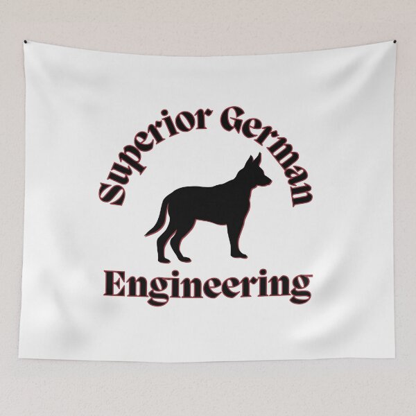 Item preview, German Shepherd Superior German Engineering designed and sold by dmbdana.