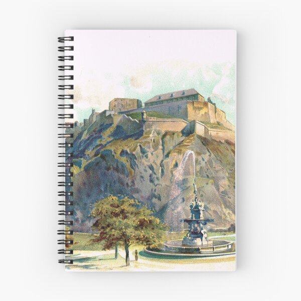 Item preview, Edinburgh castle & rock circa 1900 designed and sold by artfromthepast.