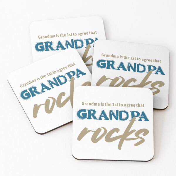 Item preview, Grandpa rocks! designed and sold by Cane & Abel Creations ..
