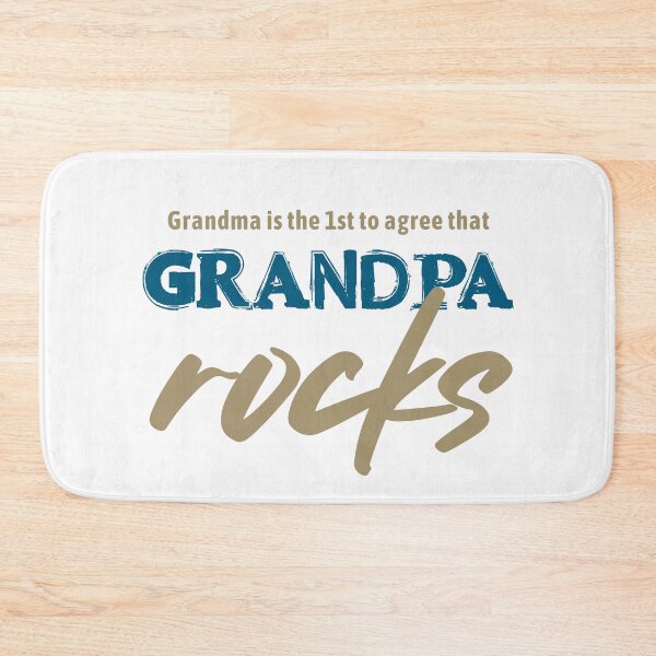 Item preview, Grandpa rocks! designed and sold by Cane & Abel Creations ..