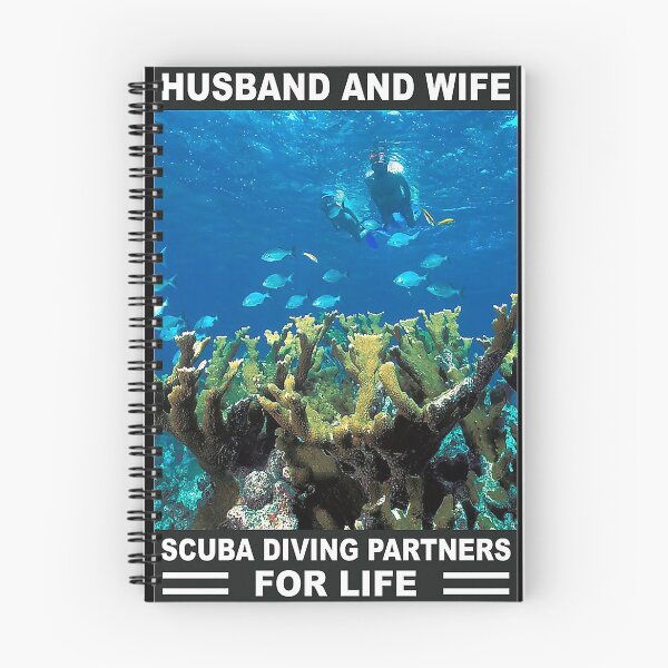 Item preview, Husband And Wife Scuba Diving Partners For Life designed and sold by CozyTactic59.
