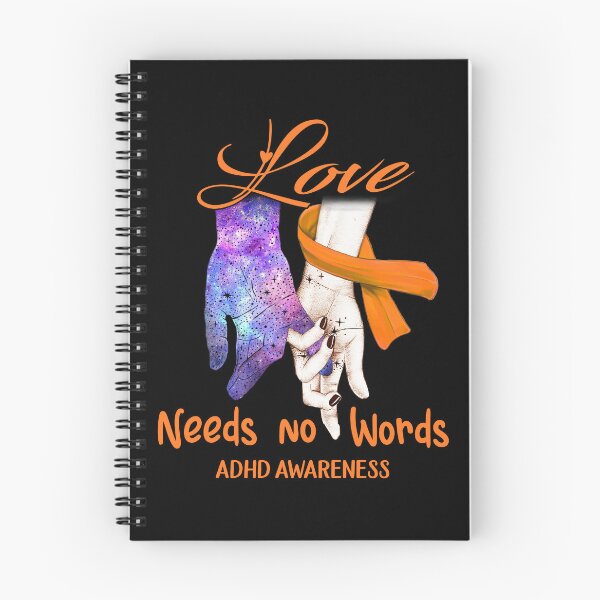 Item preview, ADHD Awareness - Love Needs No Words designed and sold by ArangoaStore.