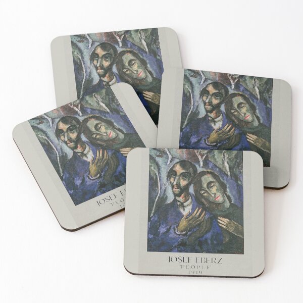 Item preview, Josef Eberz - People // Classical Art Print designed and sold by apopofbeauty.