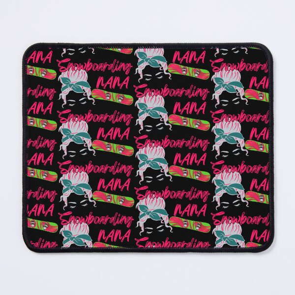 Item preview, Snowboarding Messy Bun Nana designed and sold by Rally-Girl.
