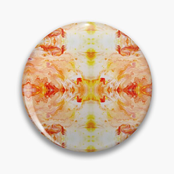Item preview, Abstract Yellow, Orange, Red, and White Painting designed and sold by Creative-Voyage.