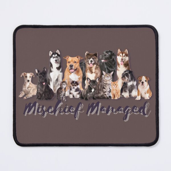 Item preview, Pet Mischief Managed designed and sold by PurrfectLuv.