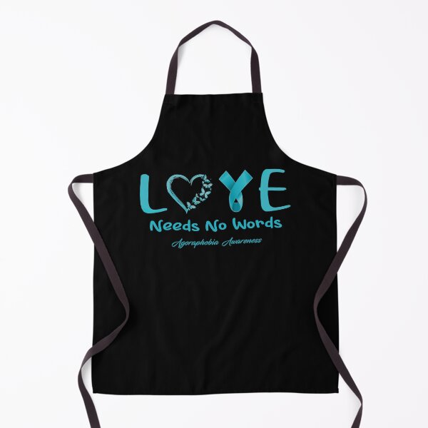 Item preview, Agoraphobia Awareness - Love Needs No Words - Support Agoraphobia Gifts designed and sold by Aaron309.