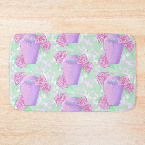 Item preview, Pastel Goth Rose Coffin Tattoo Flash Design designed and sold by ZombieCheshire.