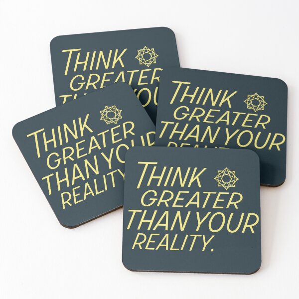 Item preview, Think greater than your reality. designed and sold by Plumtree81.