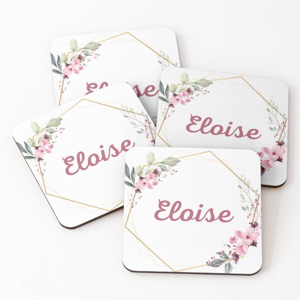 Item preview, Eloise Name With Pretty Flowers designed and sold by Marycardoso.