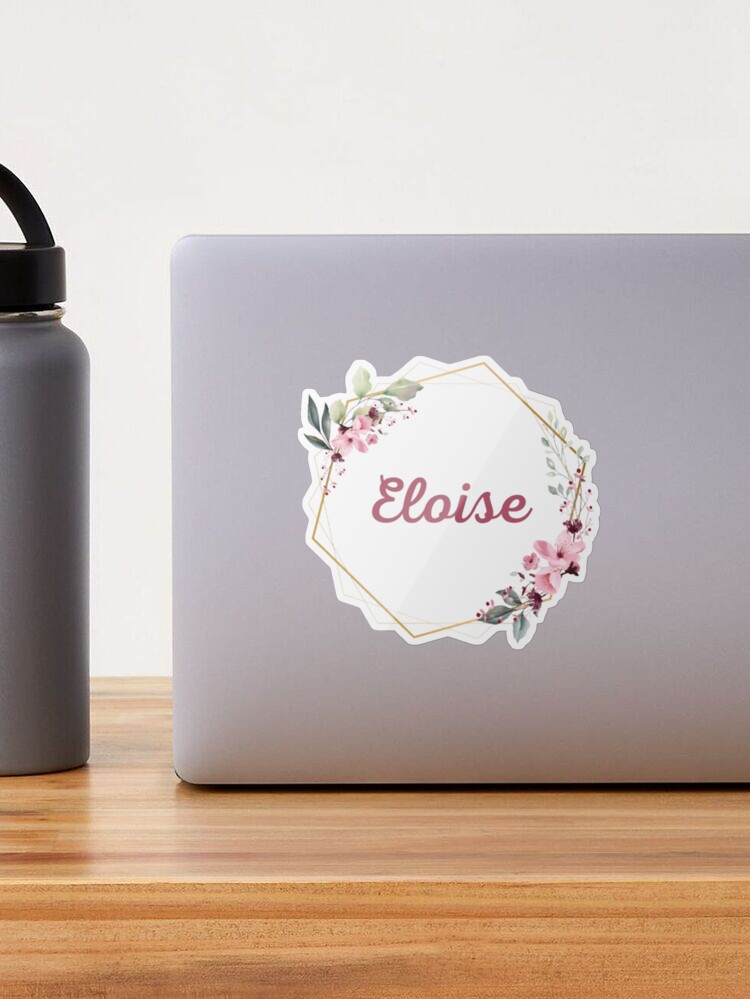 Vinyl Sticker Teal EE — Ebenisterie Eloise