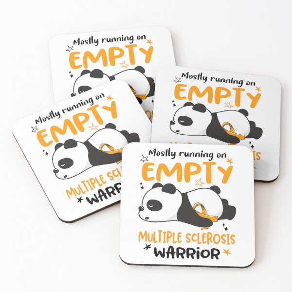 Item preview, Multiple Sclerosis Awareness - Mostly Running On Empty Multiple Sclerosis Warrior designed and sold by Hilten.