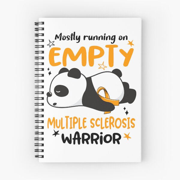 Item preview, Multiple Sclerosis Awareness - Mostly Running On Empty Multiple Sclerosis Warrior designed and sold by Hilten.