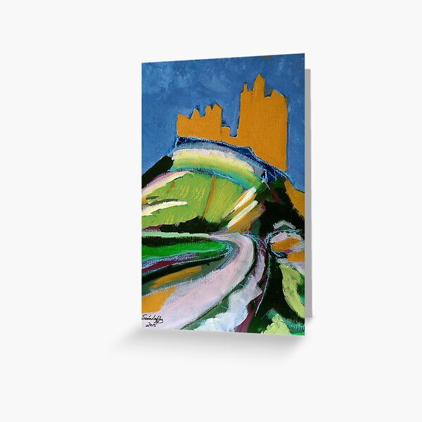 Yellow Rock Ireland Greeting Card