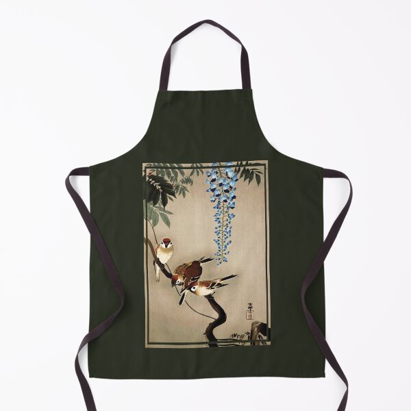 Item preview, Ring sparrows at wisteria by Ohara Koson designed and sold by DragonXX.