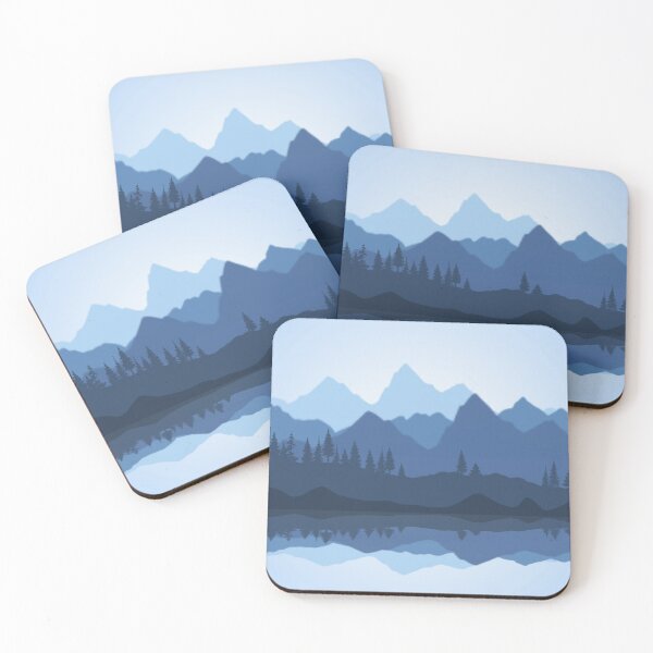 Item preview, Natural graphic landscape vactor Art designed and sold by Tshirtstory.