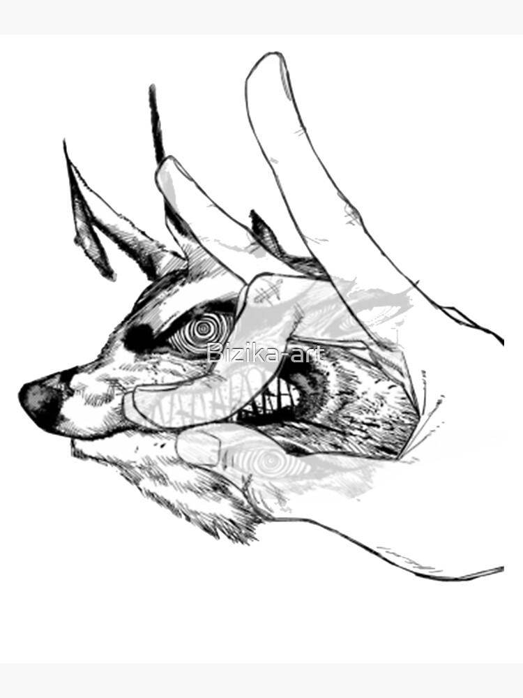 "Chainsaw man aki kon hand, KON Hayakawa Aki" Poster for Sale by Bizika