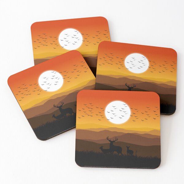 Item preview, Natural morning moment Landscape vactor Art designed and sold by Tshirtstory.