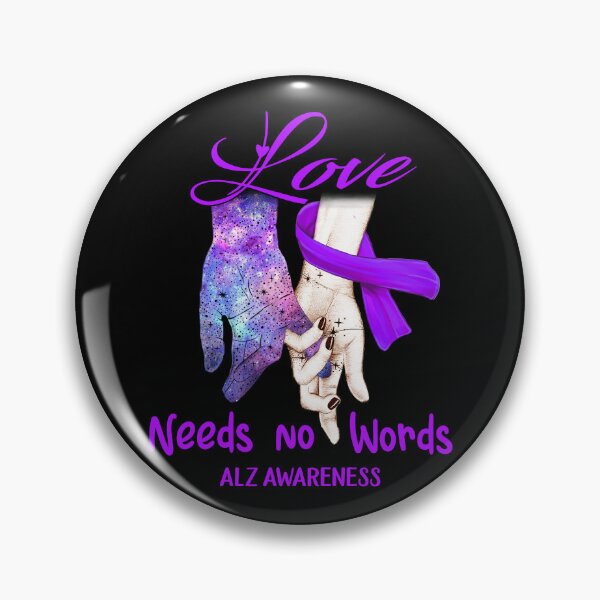 Item preview, ALZ Awareness - Love Needs No Words designed and sold by ArangoaStore.