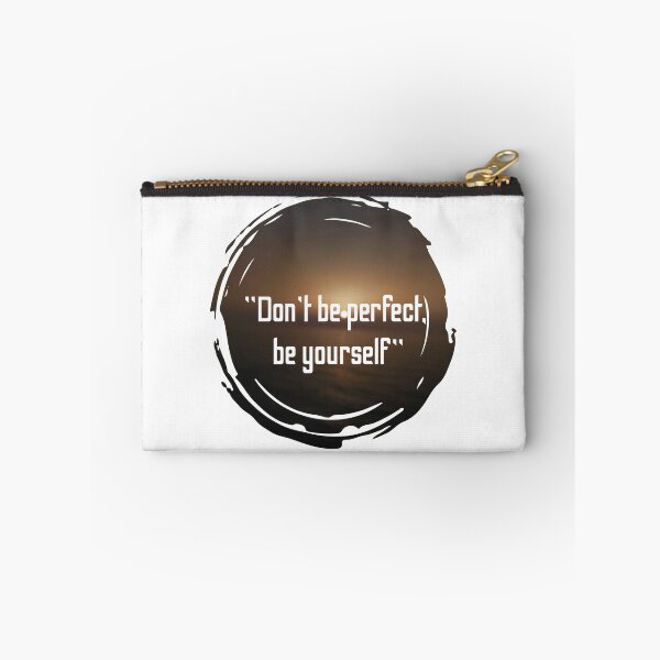 Item preview, Don't be perfect, be yourself  inspirational sunset quotes  designed and sold by HBWOLFARTS.
