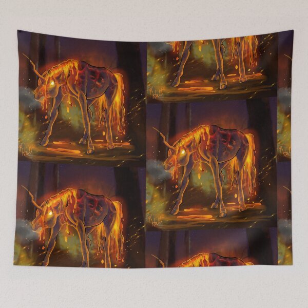 Item preview, Fire Unicorn designed and sold by Unicornarama.