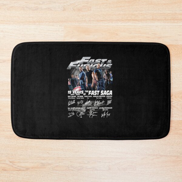 Item preview, 19-year-fast-saga-furious-signature-shirt designed and sold by BornholdGilbert.