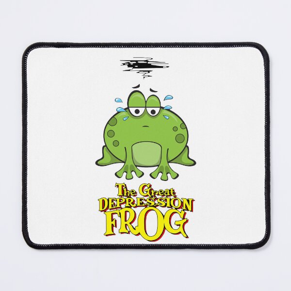 Item preview, The Great Depression Frog (Cute) designed and sold by adhdeverything.