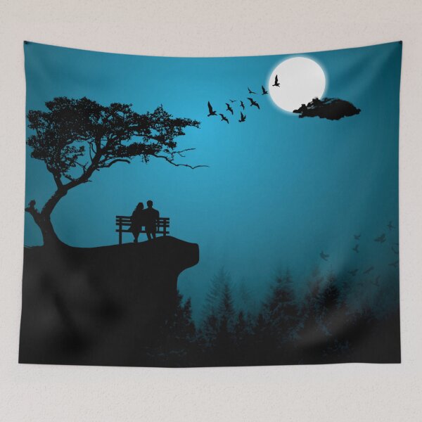 Item preview, Couple love feel moment Landscape Art designed and sold by Tshirtstory.