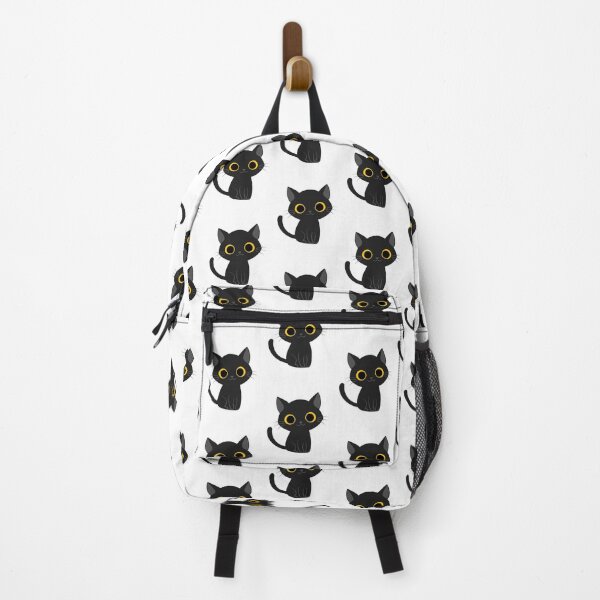 Item preview, Cute black kitty drawing art designed and sold by Seoul26.