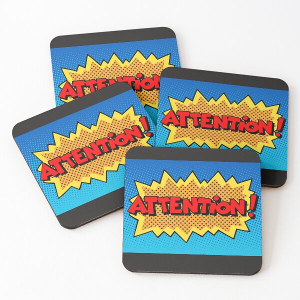 Item preview, Cartoon Comics, Attention designed and sold by StevanoArt.